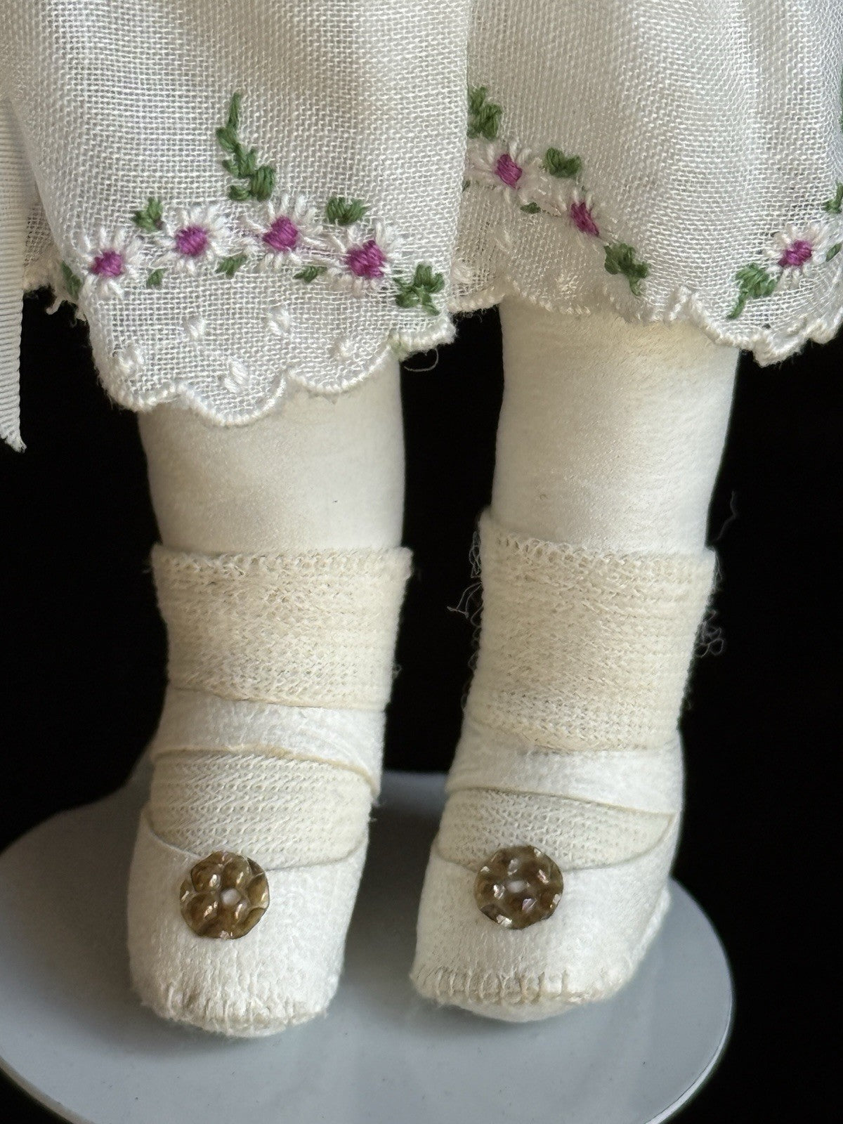2 Miniature Opal Butler Porcelain Repro Antique French Bru Jne Dollhouse Dolls