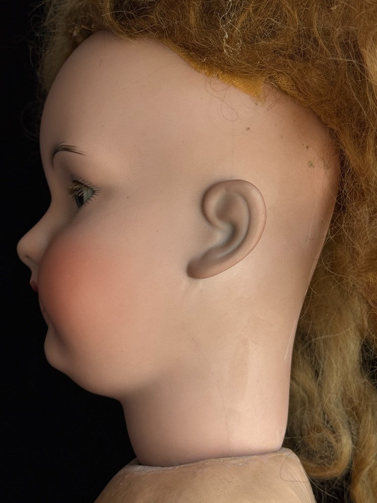 Large Antique German 31" Armand Marseille 390 Bisque Head Doll