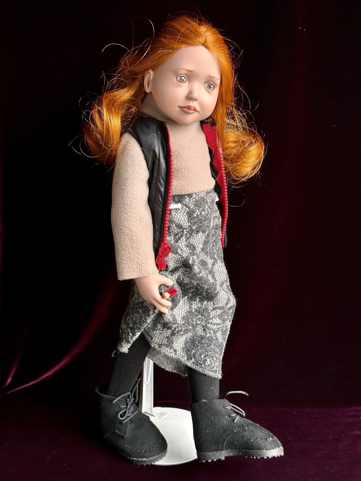 Zwergnase 19” Vinyl 2004 Andrea Doll By Nicole Marschollek Junior Collection
