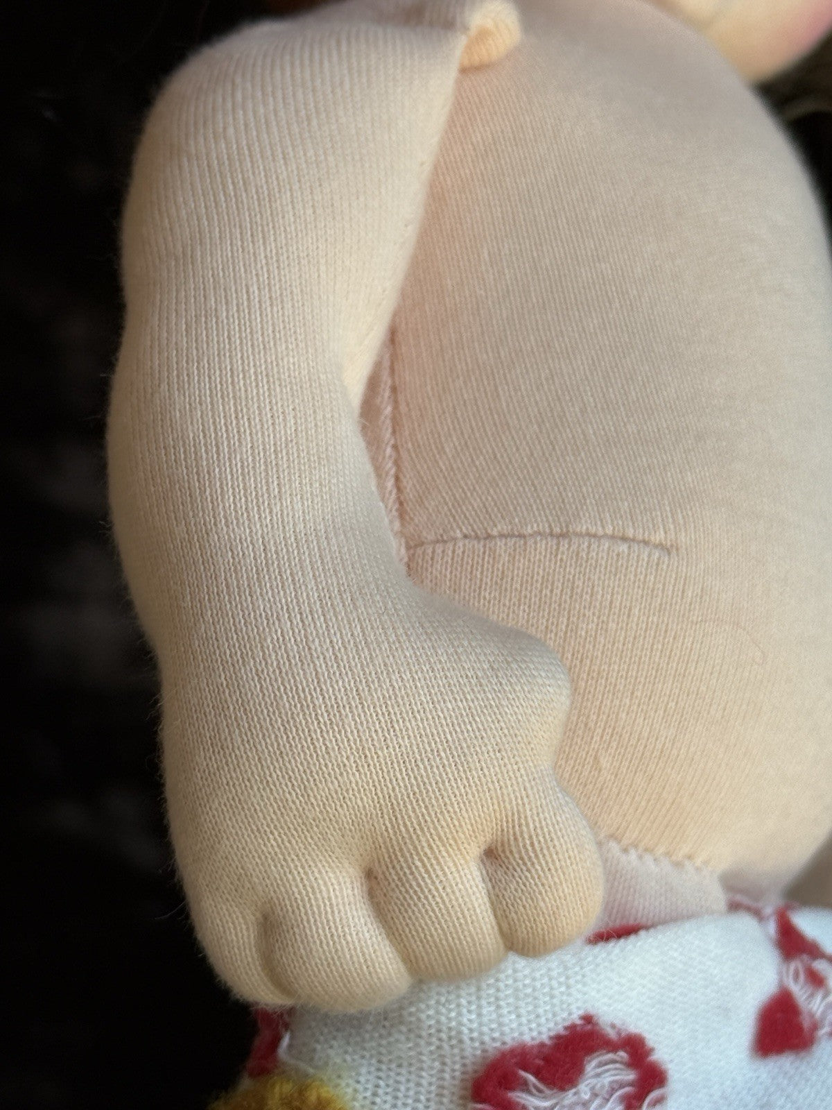 OOAK 12” Waldorf Style Cloth Doll Estee by Russian Artist Zhanna Sinichkina