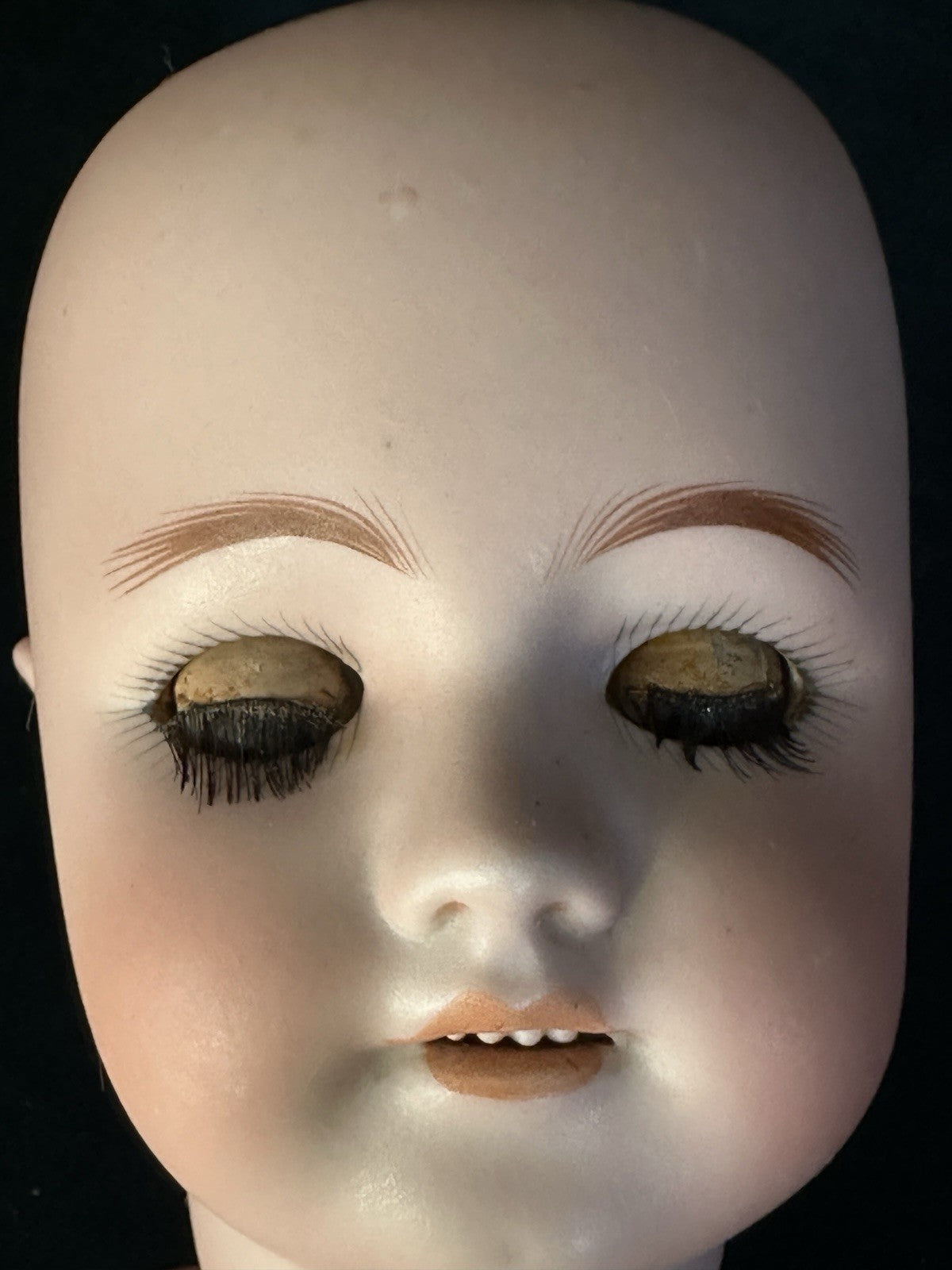 Antique German Simon Halbig Mold 550 20” Doll Bisque Head Composition Body