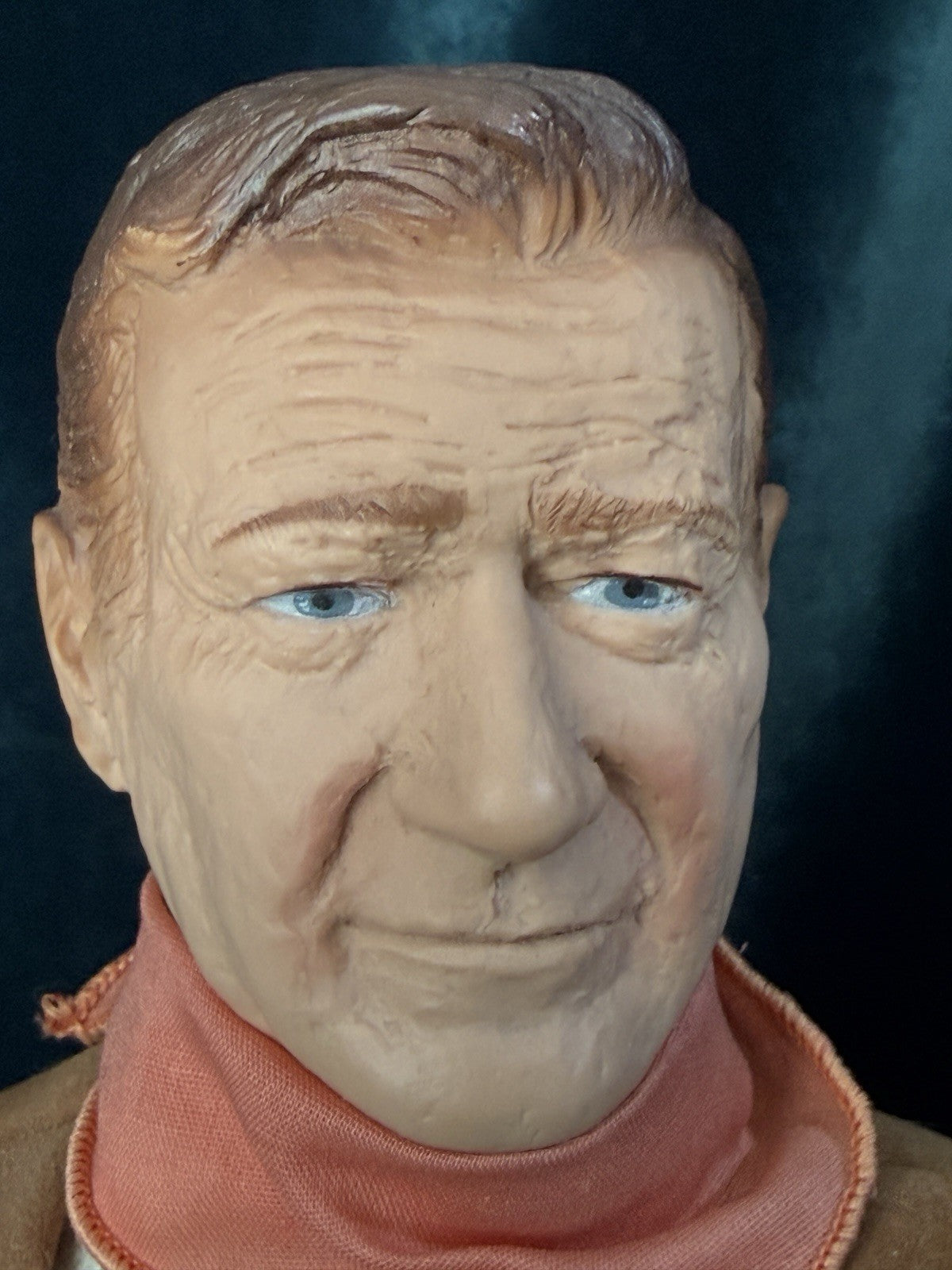 Lot Of 3 Vintage Effanbee/Franklin Mint Legend Series John Wayne Character Dolls