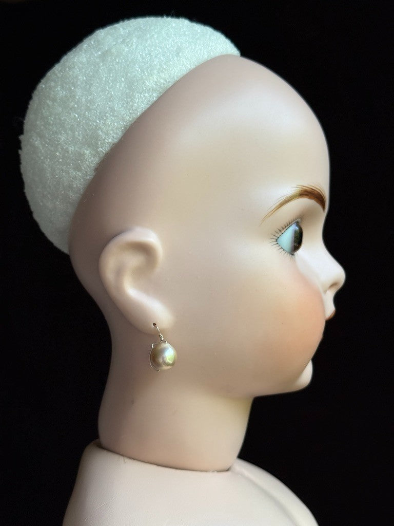 Large Porcelain Compo 30” Repro of Antique French Bru Jne R Doll
