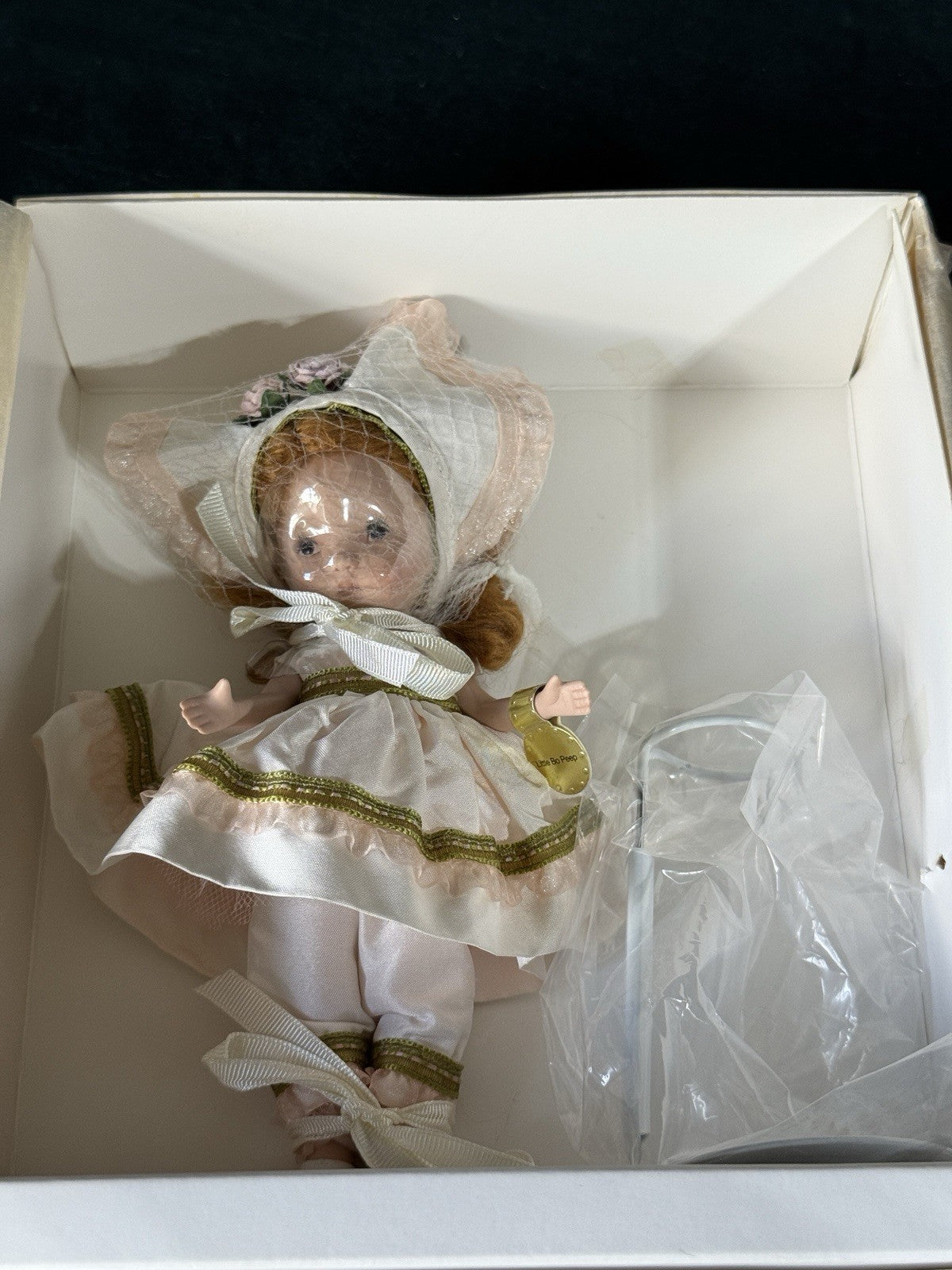 MIB Nancy Ann Little Bo Peep Dianna Effner Doll 105/1000 Box/COA/Tag/Stand