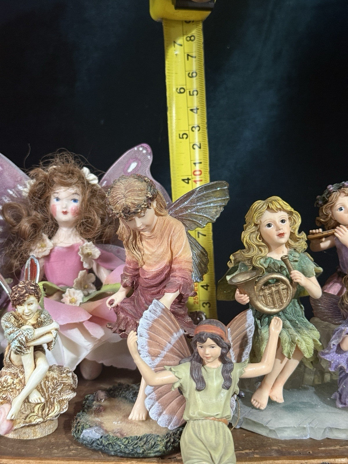 Lot of 7 Collectibles Various Artists Fairy Figurines
