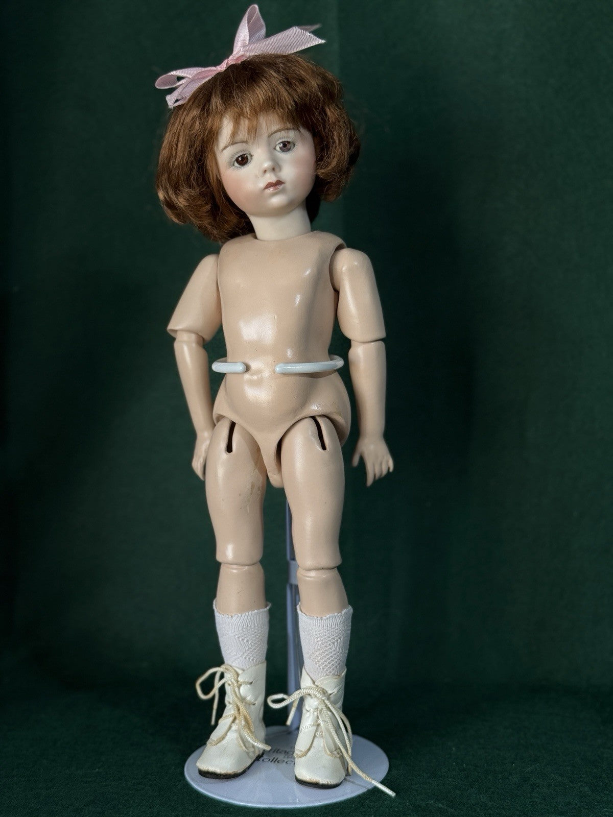 Artist Reproduction of Antique French Albert Marque 15” Doll