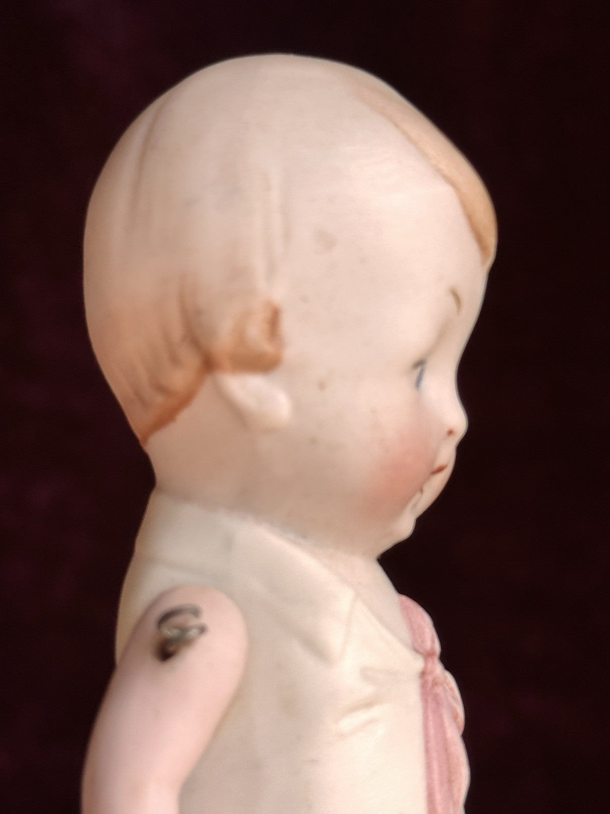 Rare Antique German 5” Baby Bud Style All Bisque Googly Girl Doll