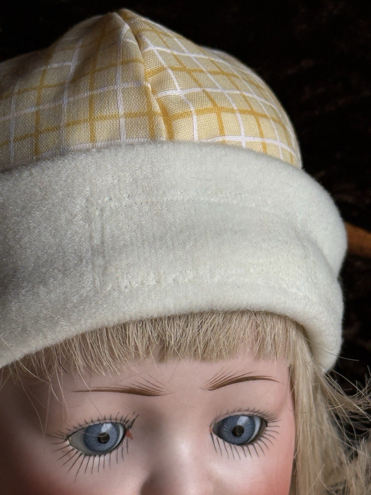 Antique German 11” Hertel Schwab 152 Bisque Head Baby Doll