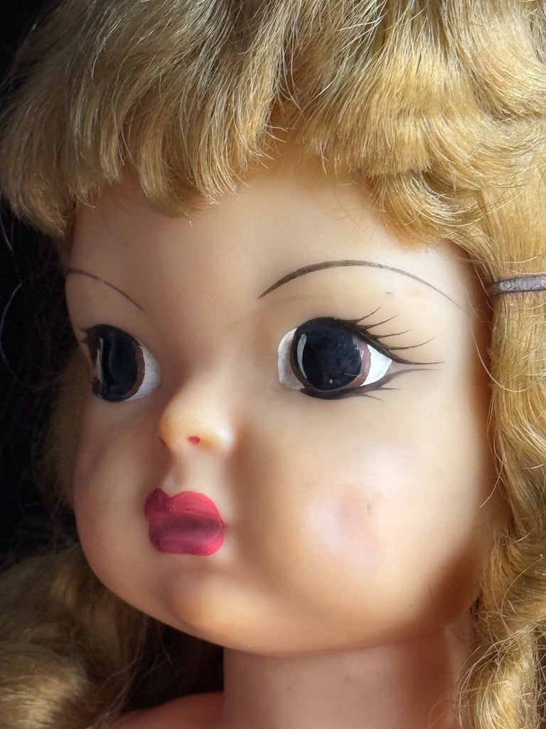 Vintage Terri Lee Plastic Doll with Multiple Outfits