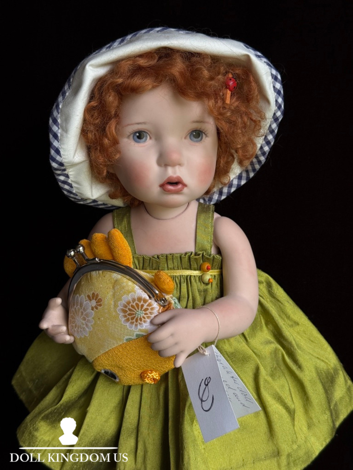 Artist Porcelain Cloth 16” Doll Ruby by Verena Eising LE 15 with Tag