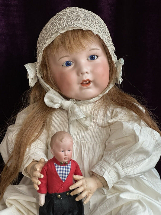 Lifesize Antique French 27” SFBJ 251 Toddler Character Doll