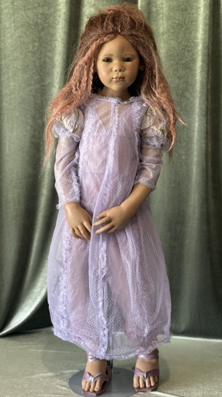 Vinyl Annette Himstedt 35” Doll “Tulani” LE 377 Atlantis Collection 2006