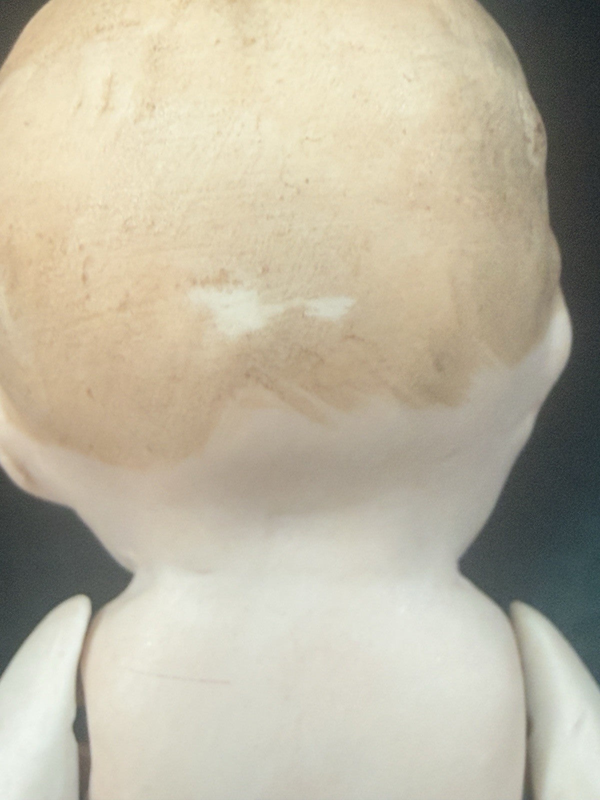 Antique German 5.5” All Bisque "Wide Awake" Character Doll