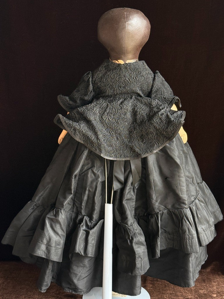 Handmade Artist 25.5" Oil Painted Cloth Folk Art Doll