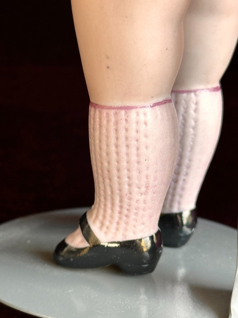 Large Antique German 7.5” Kestner 150 All Bisque Mignonette Doll