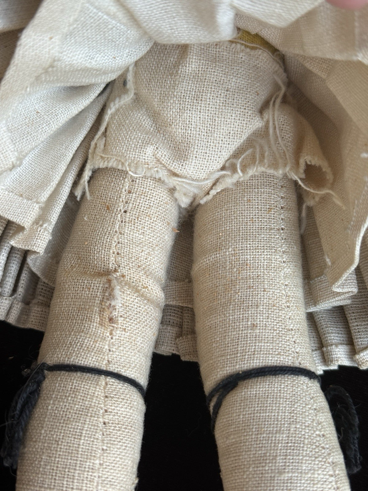 Lot of 2 Antique Composition Cloth Doll In Traditional Greek Costumes