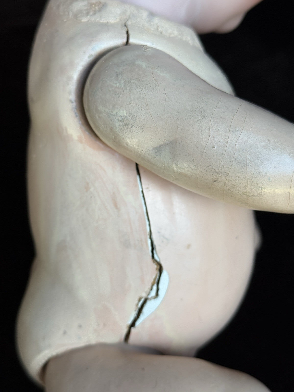 Antique German 16” Kestner JDK 257 Bisque Head Baby Doll