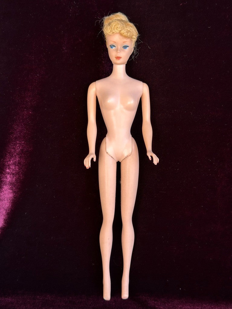 Early Mattel Vintage Blonde Ponytail Barbie Doll