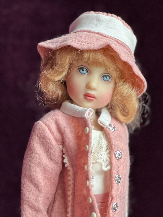 Collectible 2017 UFDC 9.5” Ma Petite Vinyl Doll by Helen Kish