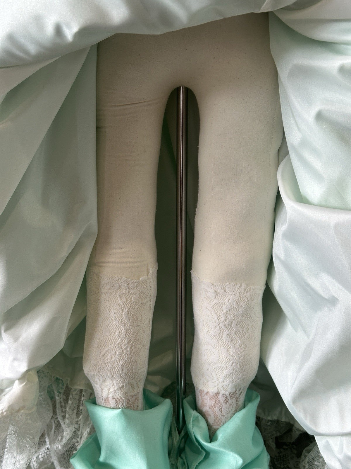 Collectible Large 42” Porcelain Doll “Rustie ” by Rustie LE 2000 COA/Stand