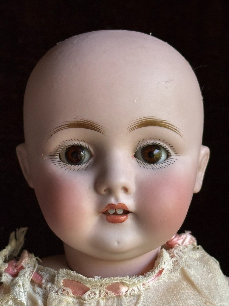 Antique German 14” Kestner 143 Bisque Head Doll