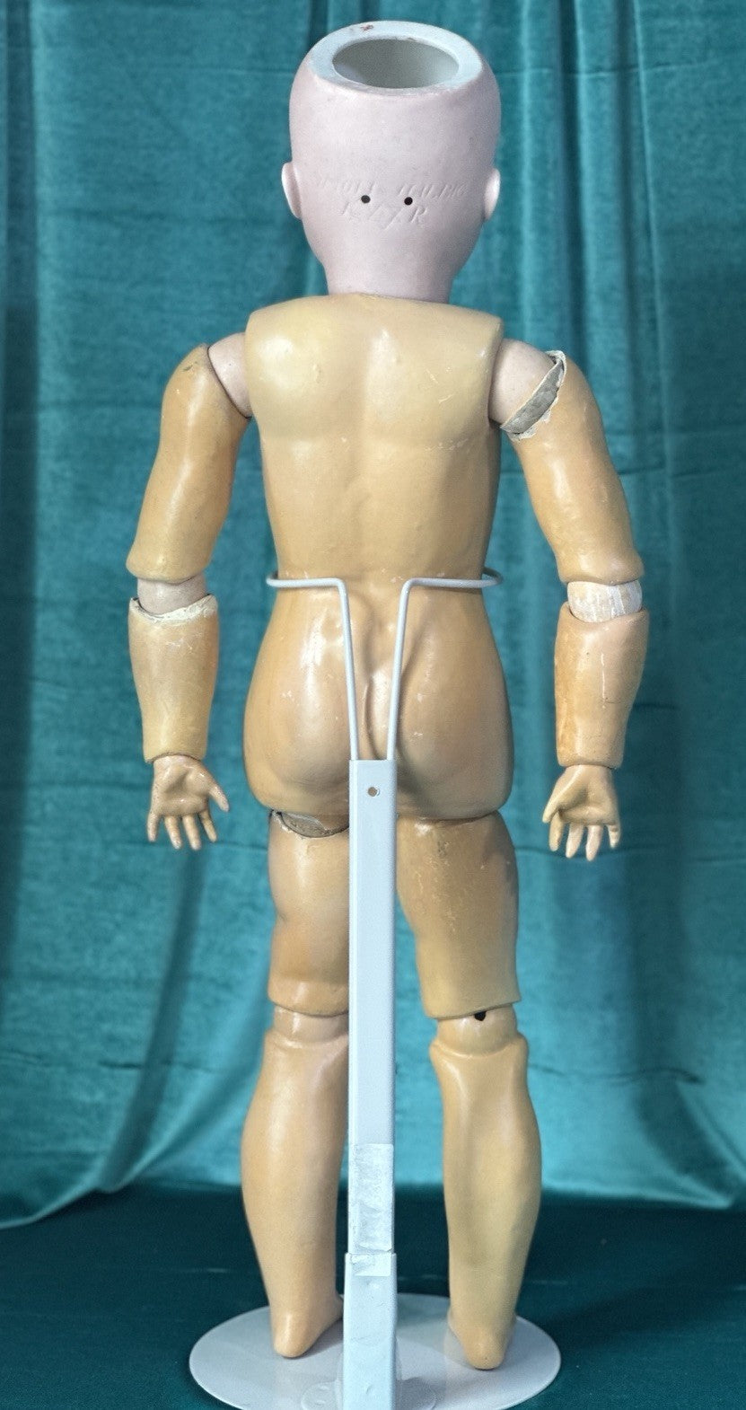 Antique German Kammer & Reinhardt Simon Halbig 28” Doll Bisque Head Comp Body