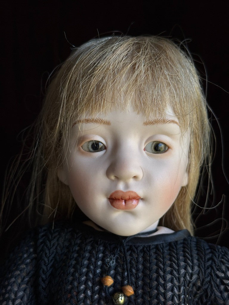 OOAK Italian Artist Beatrice Perini All Porcelain Doll Anna New with Tag LE 20