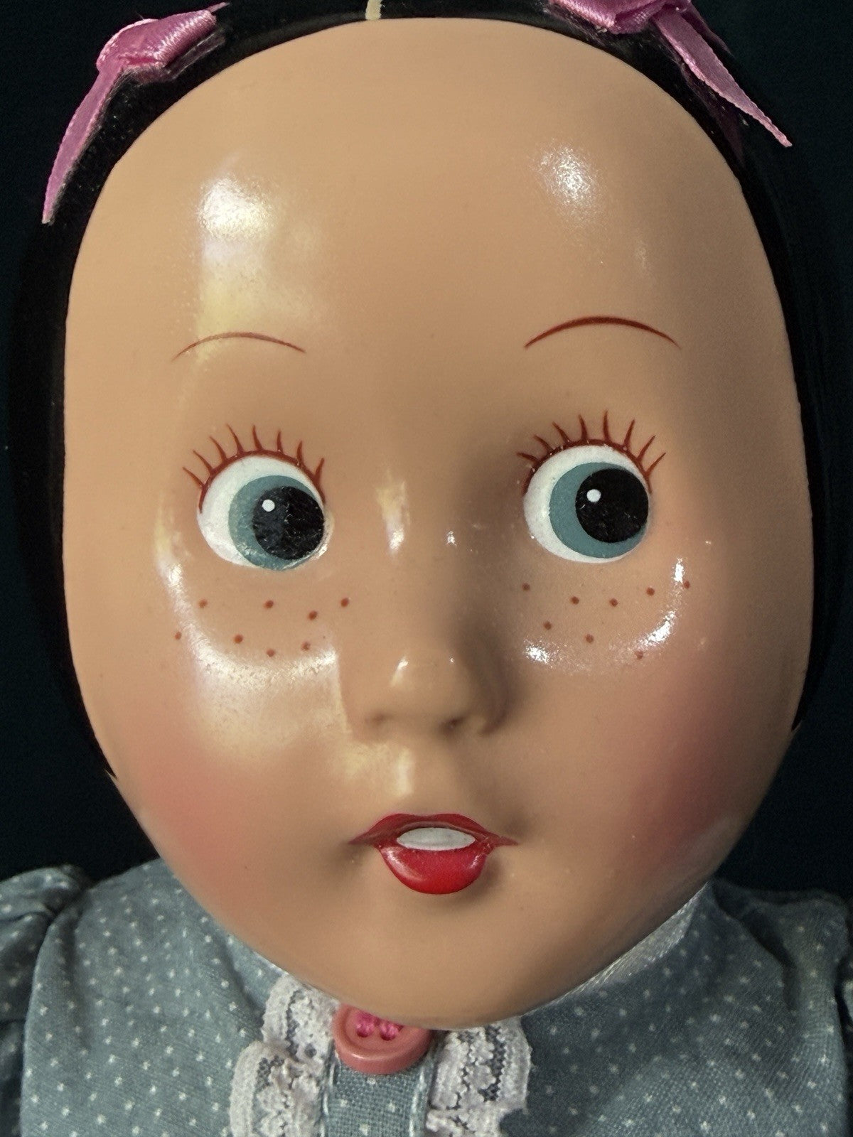 Lot Of 3 Replicas Of Vintage Dolls by Effanbee and Horsman