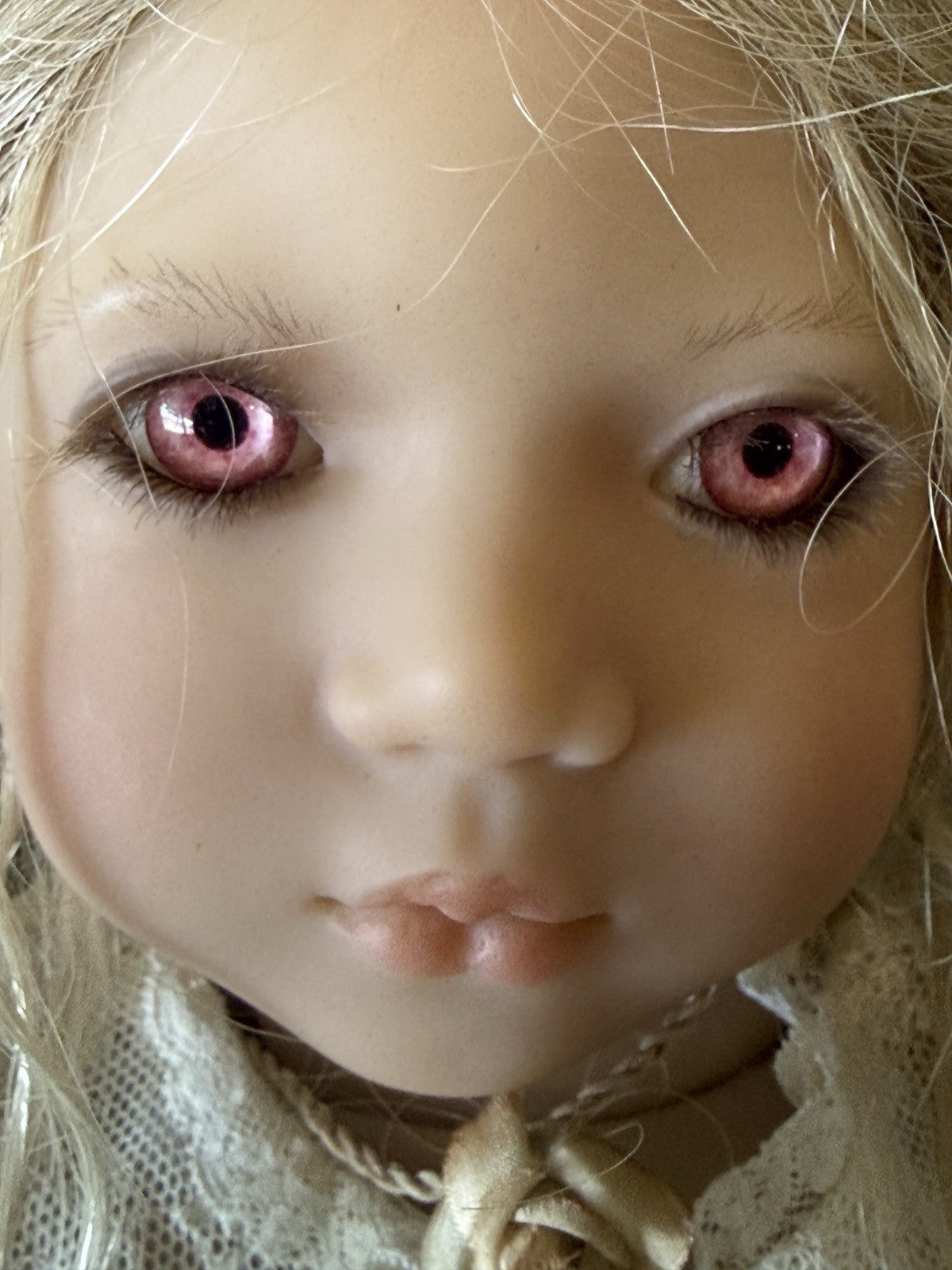MIB Vinyl Annette Himstedt 24” Doll “Freeke And Bibi” 1997 Box/COA/Tag