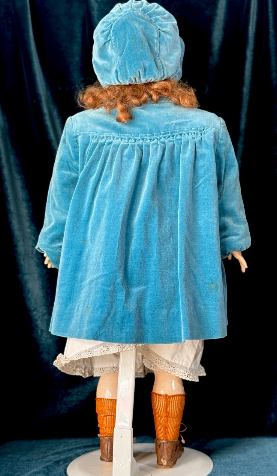Large Antique German Kestner 164 Bisque Head Composition Body 28” Doll
