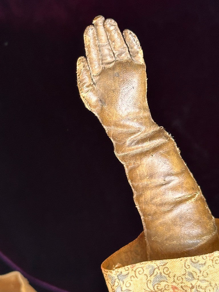 Large Antique German 26.5” Kestner Flat Top China Shoulder Head Doll