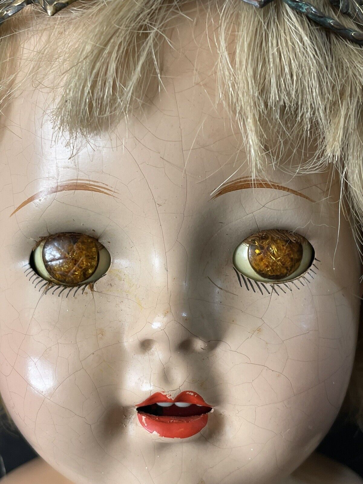 RARE Vintage Madame Alexander Large 23” Princess Elizabeth Composition Doll