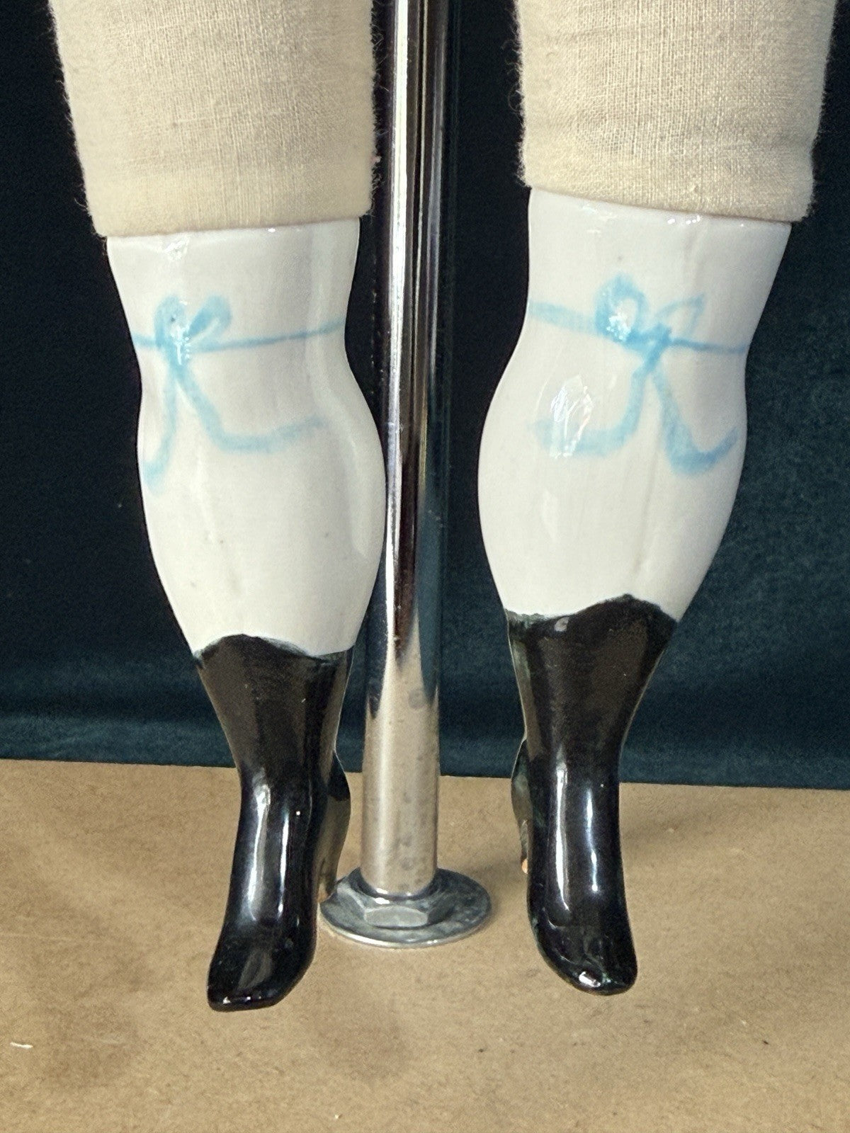 Antique German 21" Hertwig Pet Name “Marion” China Head Doll