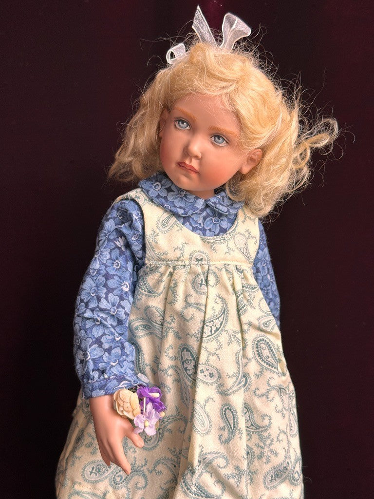 Rare Collectible 16” Helen Kish Mariah Doll Signed LE 75 Redressed + Certificate