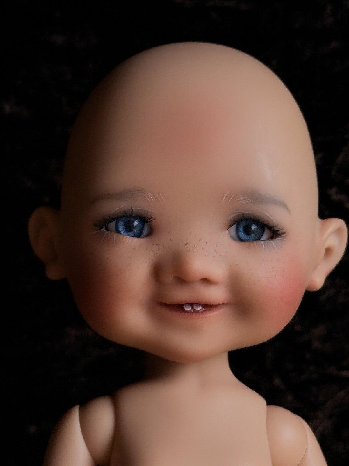 Meadow Dumplings Giggi 12" BJD Honey/Sunkissed Resin Full Set Doll