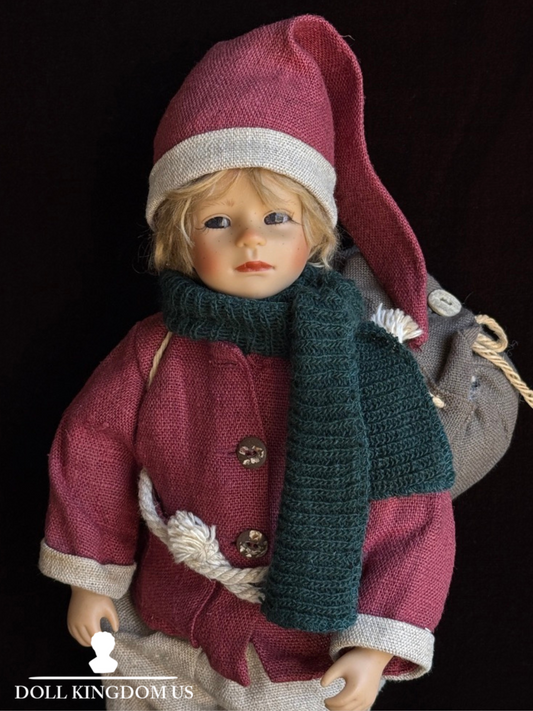 Collectible 16” Gotz Suzi Eimer Vinyl/Cloth Troll Boy Doll