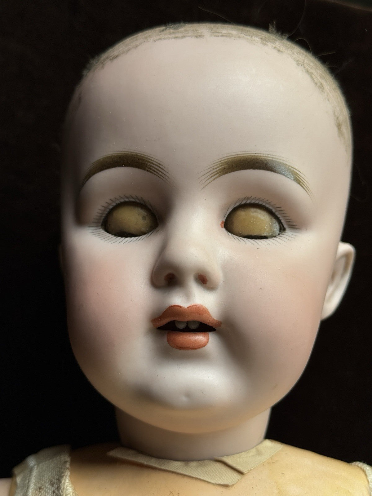 Rare Antique German 27.5” Kestner 156 Bisque Head Doll