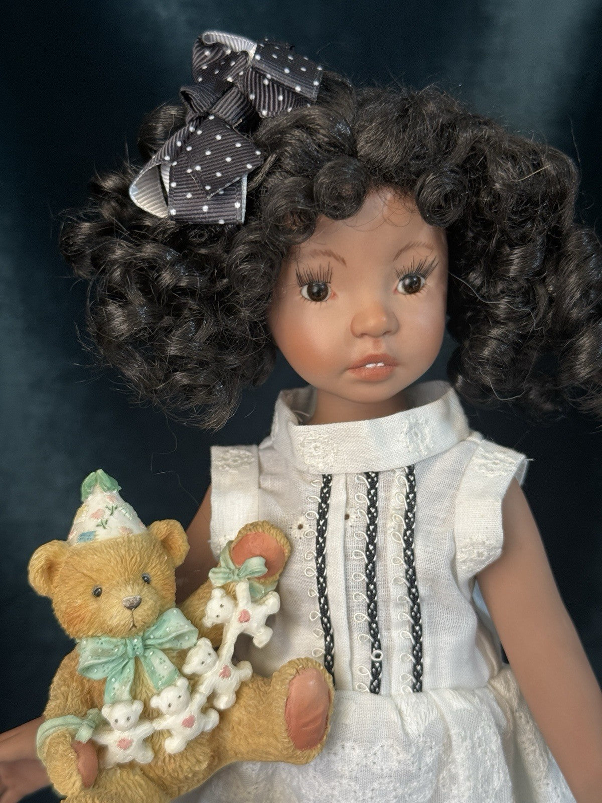Porcelain 12” Doll “Olivia” By Dianna Effner Expressions Molds