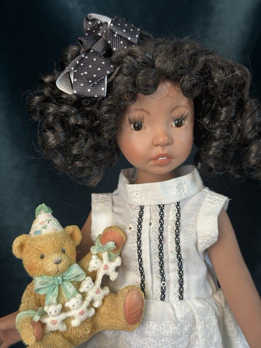 Porcelain 12” Doll “Olivia” By Dianna Effner Expressions Molds