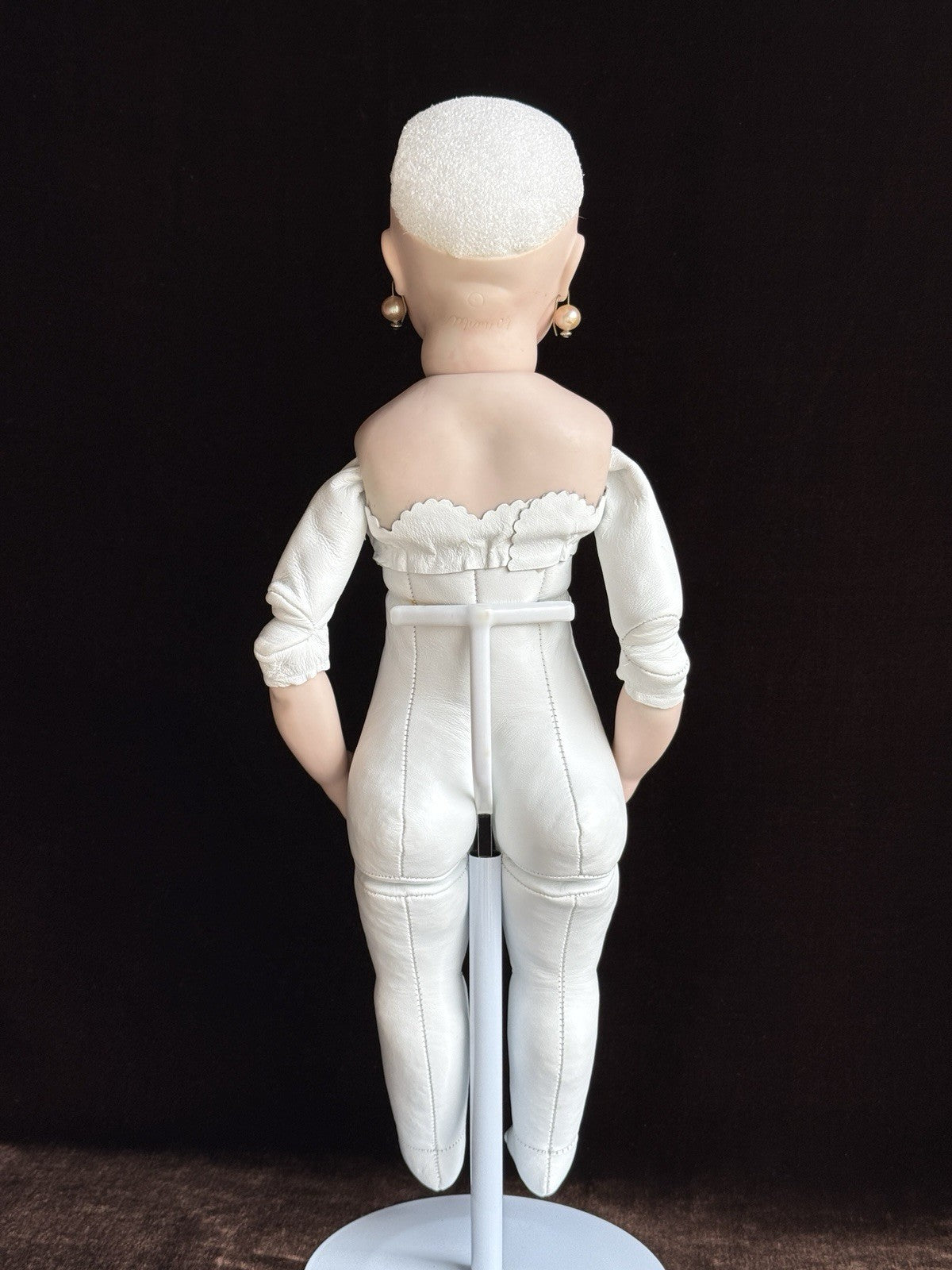 Porcelain 18” Reproduction of Antique French Bru Circle Dot Doll by Mimi