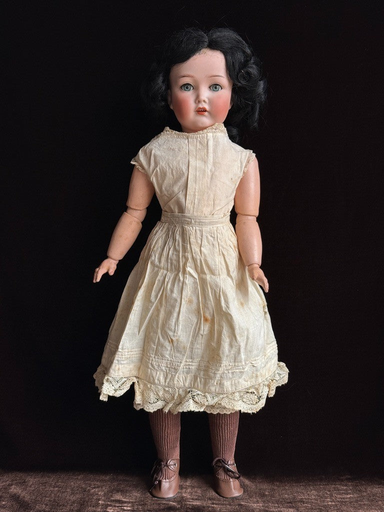 Antique German 22” Cuno Otto Dressel Mein Liebling Mold Bisque Head Doll