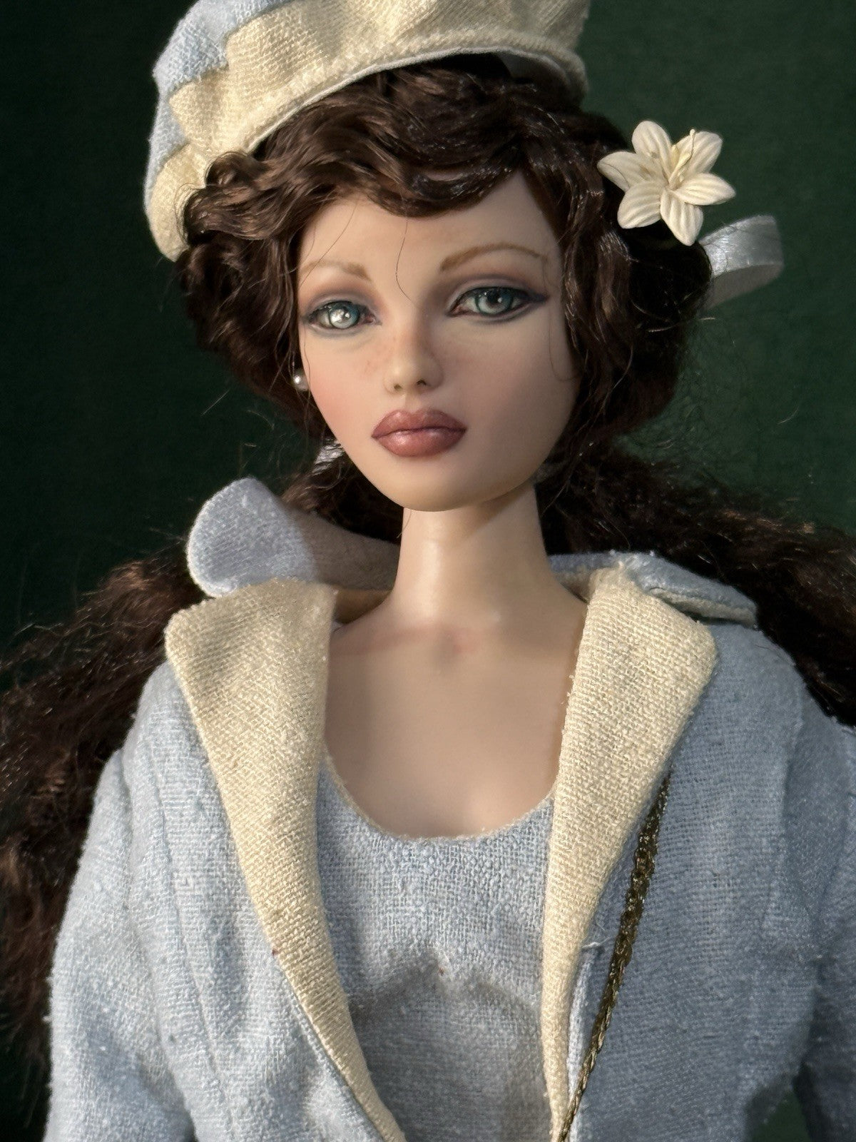 Artist Repainted Gene Marshall “Mystee” Fashion Doll Box/COA By Sutherland