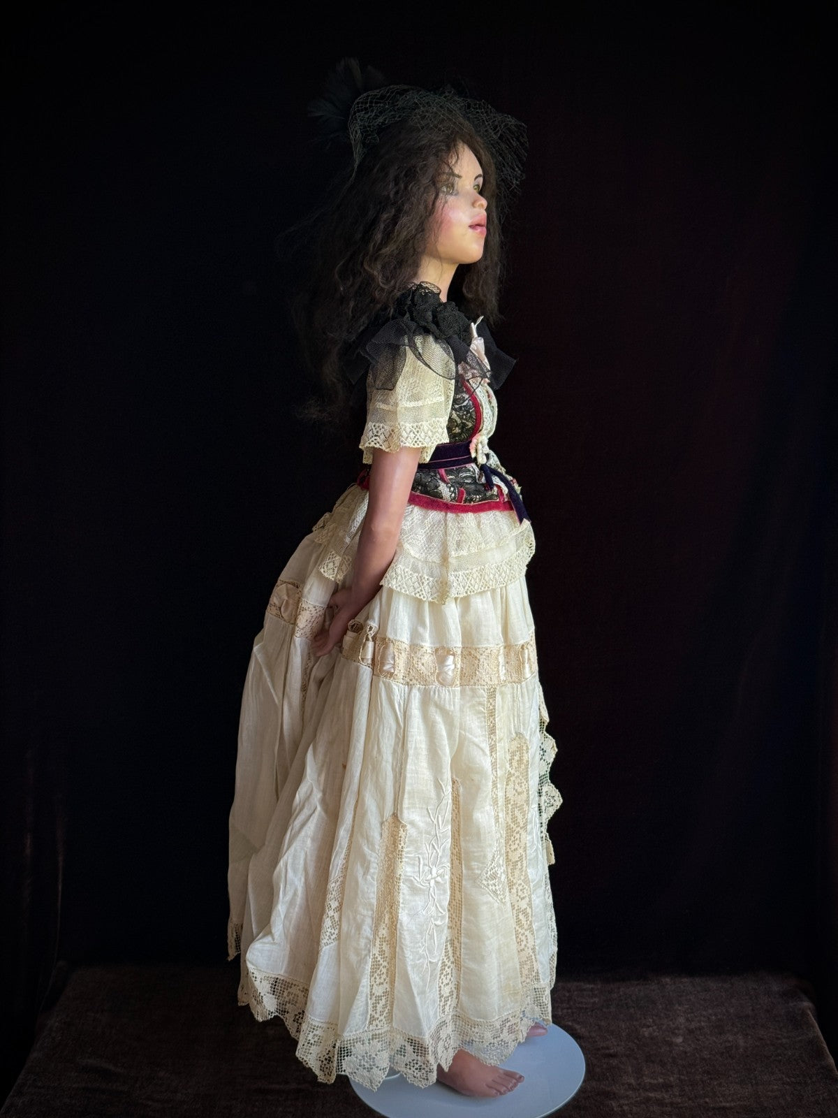 OOAK Anna Brahms 31" Contemporary Artist Collectible Polymer Clay Doll