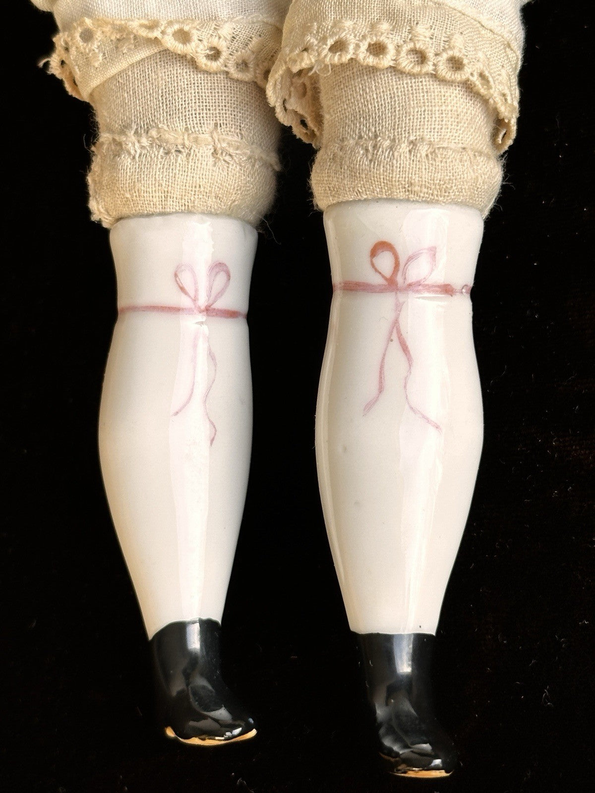 Vintage 13” Reproduction of Antique German Lydia China Head Doll