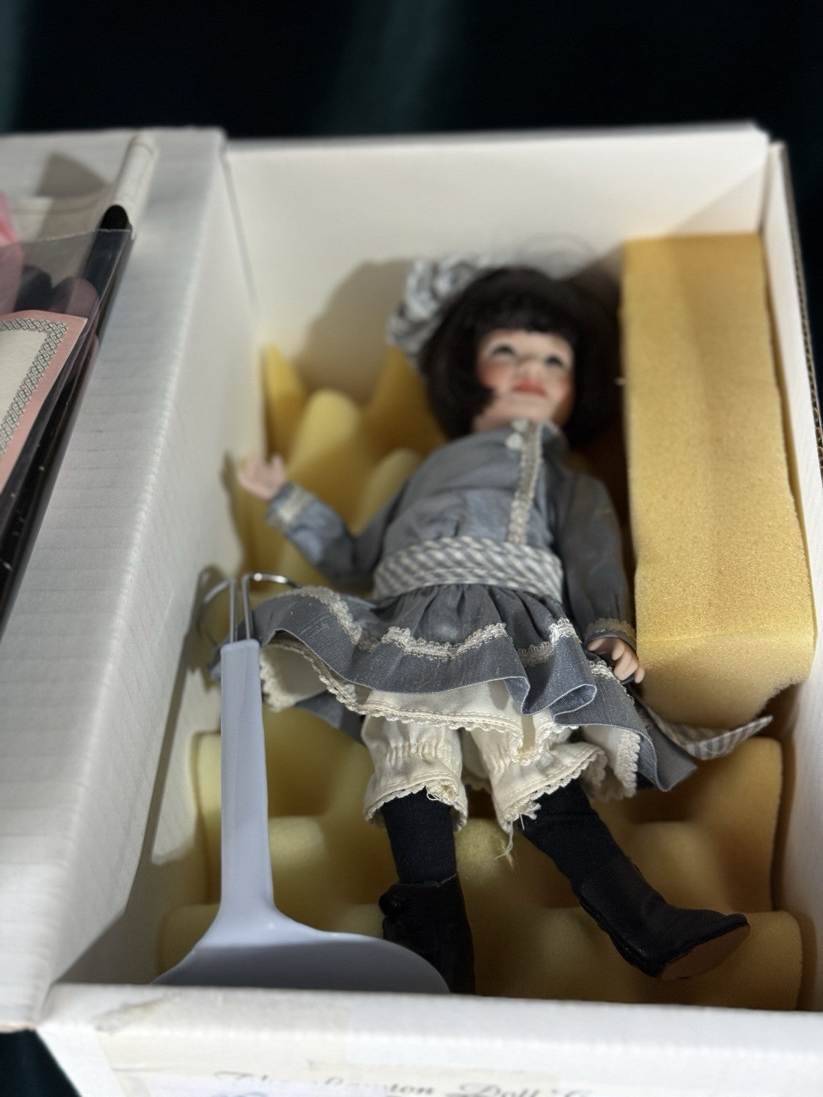 MIB Wendy Lawton “Absolutely Abigail” Wooden Body 9” Doll LE 250 Box/COA/Tag