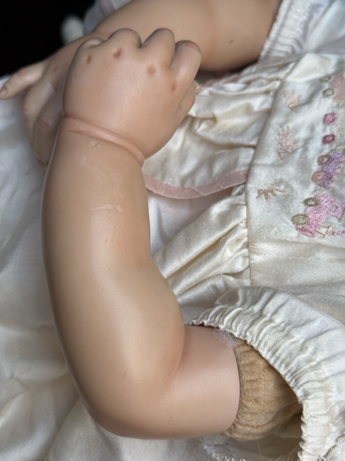 German 23” Hildegard Gunzel Wax Over Porcelain Emily Doll in Box LE USA 25
