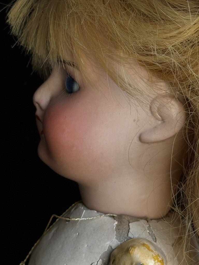 Antique French 18.5” SFBJ 60 Bisque Head Doll