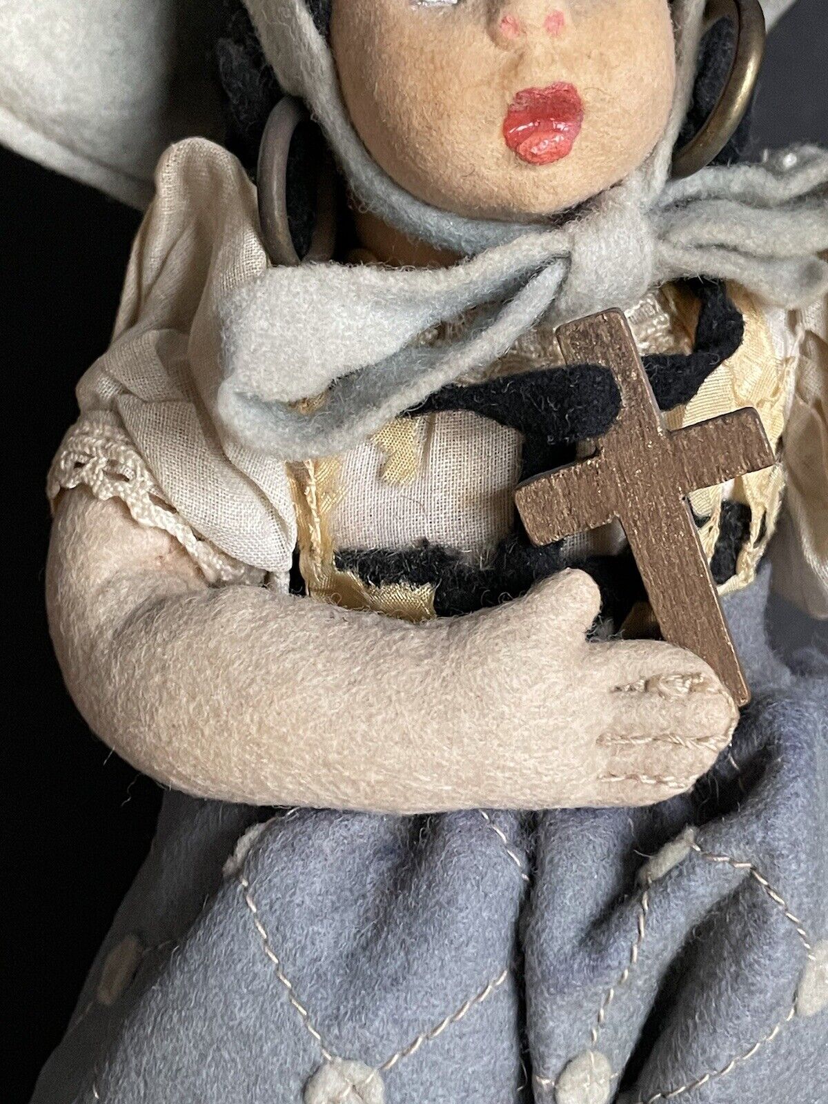 Vintage Italian Lenci Mascotte Regional Costume Cloth/Felt Doll