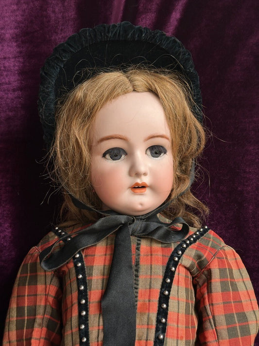 Huge Antique German 36" Simon Halbig 1079 Dep Bisque Head Doll