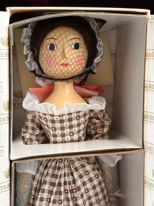 Fred Laughon UFDC Charity Wooden Peg Doll NRFB Historical Society